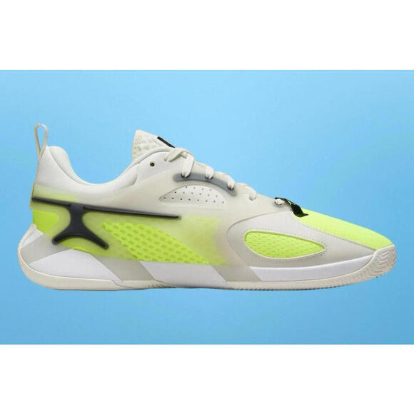 Nike Air Jordan Heir Basketball Shoes White Sail Volt FQ3858-107 Men Size 10